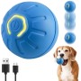 Genérico Pelota Interactiva para Perros, Juguete Perro Indestructible, Recargable por USB, Bola de Perro en Movimiento, Duradera