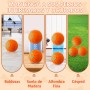 Genérico Pelota Interactiva para Perros, Juguete Perro Indestructible, Recargable por USB, Bola de Perro en Movimiento, Duradera