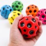 JurciCat 6 PCS Pelota Goma Espuma Elasticidad ultraelevada Pelota saltarina Easy To Grip and Catcher Pelota saltarina niños