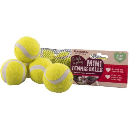 Rosewood 12 Pelotas de Tenis estándar, Juguetes para Perros