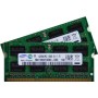 Kit de 8GB Dual Channel 2X 4 GB SAMSUNG Original 204 Pin- DDR3 1333 PC3-10600 CL9 DDR3 SO- DIMM para i5 i7 + notebooks Actuales