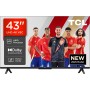 TCL 55V6C 55” Direct LED Smart TV, 4K HDR, Powered by Google TV (Dolby Audio, Motion Clarity, Compatible with Google Assistant &
