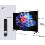 TCL 55V6C 55” Direct LED Smart TV, 4K HDR, Powered by Google TV (Dolby Audio, Motion Clarity, Compatible with Google Assistant &