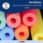 PLAYZOCO Churro de Piscina, Churro natación, Fideos de Piscina, Fideo Espuma para Nadar, Flexible Apto para niños y Adultos,