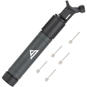 Sports Stable Inflador Balones con 5 Agujas Doble Acción, Bomba De Aire Fiable para Tu Pelota De Fútbol, Rugby, Voleibol,