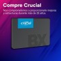 Crucial BX500 SATA SSD 500GB, Interna 2.5", Hasta 540MB/s, Compatible con Ordenador Portátil y de Sobremesa (PC), 3D NAND,
