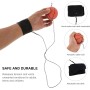 SHSHbuy Pelota de Retorno de Muñeca,4 Piezas Pelotas Elásticas para la Muñeca Pelotas,Pelota De Goma con Correa para La Muñeca