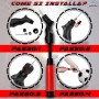 REGALUKOS Inflador Balones + 5 Agujas de inflado + Bolsa Tela Negra para Guardar Inflador | Hinchador Balones de Fútbol,