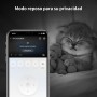 Beans View Cámara de Interior para Seguridad, visión Nocturna en Color, Vista de 360°, cámara Wi-Fi para Mascotas/Perros/Gatos,