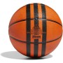 adidas 3-Stripes Rubber X3 Basketball Ball (Vulcanised), Unisex Adulto