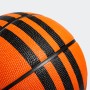 adidas 3-Stripes Rubber X3 Basketball Ball (Vulcanised), Unisex Adulto