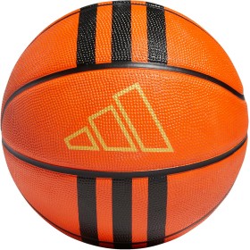 adidas 3-Stripes Rubber X3 Basketball Ball (Vulcanised), Unisex Adulto