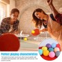 Riisoyu Pelotas de Ping Pong Multicolores - 30 Piezas de Plástico Estándar de 40 mm para Adultos y Niños - Mezcla de Colores