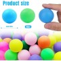 Riisoyu Pelotas de Ping Pong Multicolores - 30 Piezas de Plástico Estándar de 40 mm para Adultos y Niños - Mezcla de Colores