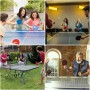 Riisoyu Pelotas de Ping Pong Multicolores - 30 Piezas de Plástico Estándar de 40 mm para Adultos y Niños - Mezcla de Colores