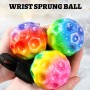 ZEPIQOR 3 PCS Bolas de Rebote, Bouncing Ball Ball, Pelota de Goma Saltarina Moon Ball, Bola de Espuma Ligera con Luna, Fácil de