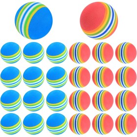 Xiaomoyu Bolas de Golf, Pelotas de Golf de Práctica, Pelotas Golf de Esponja Espuma, Parque de Bolas Colores para Niños,