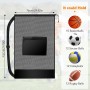 Bolsa Balones Extra Grande Bolsa de Pelota de Malla Saco de Malla con Cordón Accesorios Deportivos para Pelota Futbol Pelotas