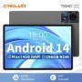 Teclast T50HD Android 14 Tablet, 11 "2k FHD+, máximo de 14 GB RAM, 256