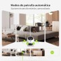 Beans View Cámara de Interior para Seguridad, visión Nocturna en Color, Vista de 360°, cámara Wi-Fi para Mascotas/Perros/Gatos,