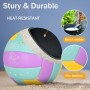 MSCYAE Pelotas de Voleibol Oficiales Talla 5, para Interior y Exterior de Tacto Suave - Ideal para Playa, Jardín y Piscina