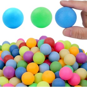 Regerly Pelotas De Ping Pong, Tenis De Mesa Tenis De Mesa con Emojis Reutilizable Ping Pong para Adultos y Niños Juegos