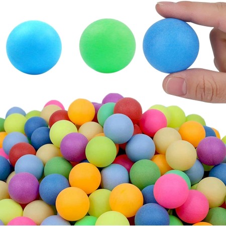 Regerly Pelotas De Ping Pong, Tenis De Mesa Tenis De Mesa con Emojis Reutilizable Ping Pong para Adultos y Niños Juegos