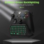 TiMOVO Teclado Inalámbrico para Xbox Series X/S/Xbox One/Xbox One S/Xbox One Elite, Teclado Juego con Receptor 2,4G Puerto Audio