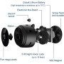 Camara Espia,WiFi1080P HD Mini Cámara Espia Oculta,Camaras de Vigilancia sin Cables Camara Seguridad Vigilancia Cámara Espía