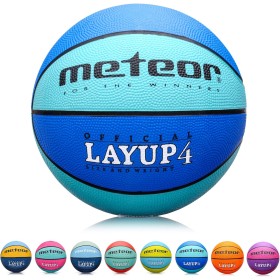 meteor Balón Baloncesto Pelota Basketball Bebe Ball - para los niños y jouvenes y Adultos para Entrenar y Jugar