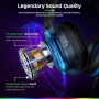 Fachixy FC200 Cascos Gaming para PS5, PS4, PC, Xbox One, Switch, Auriculares Gaming Cancelación de Ruido, Cascos con Microfono