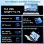 Computadora portátil Intel Core i9 8950HK de 14,1 pulgadas, 16GB DDR4,