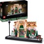 LEGO Icons Cafetería Francesa Maqueta para Construir para Adultos de un Edificio, Decoración para Hogar y Oficina, Fachada