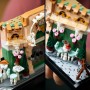 LEGO Icons Cafetería Francesa Maqueta para Construir para Adultos de un Edificio, Decoración para Hogar y Oficina, Fachada