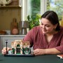 LEGO Icons Cafetería Francesa Maqueta para Construir para Adultos de un Edificio, Decoración para Hogar y Oficina, Fachada