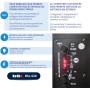 Altavoz Bluetooth BSL-S70 | 60W RMS | Bluetooth 5.0 con True Wireless | Batería de 3600 Mah | Radio FM y Reproductor MP3 vía