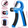 FitBeast Hand Grip para Antebrazo Ejercitar – Paquete de 5 Piezas, Fortalecedor de Agarre de Manos Ajustables, Ejercitador de
