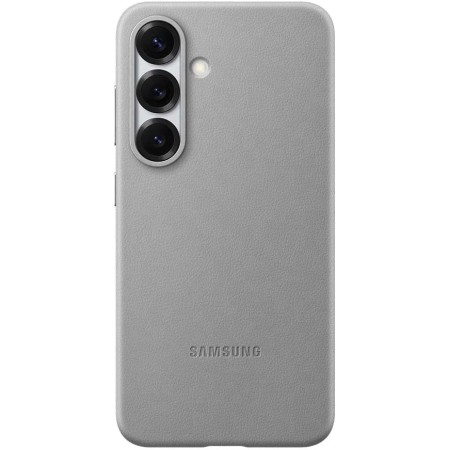 Samsung Funda de Cuero Vegano Negra para Galaxy S25