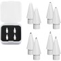8 Pcs Alternativas Puntas Apple Pencil ，para Apple Pencil 1 Generacion，2 Generación，Punta de Repuesto de Alta sensibilidad