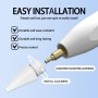 8 Pcs Alternativas Puntas Apple Pencil ，para Apple Pencil 1 Generacion，2 Generación，Punta de Repuesto de Alta sensibilidad