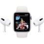 Apple Watch Series 6 (GPS, 44MM) Caja de Aluminio Oro con Correa Deportiva Arena Rosa (Reacondicionado)