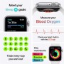 Apple Watch Series 6 (GPS, 44MM) Caja de Aluminio Oro con Correa Deportiva Arena Rosa (Reacondicionado)