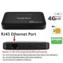 E5885 enrutador wifi de bolsillo Mini enrutador 4g con tarjeta sim mód