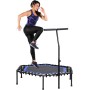 Cama Elástica. Trampolín Fitness para Saltar con Ø90cm.Plegable y Silenciosa. Instalacción Fácil,Octogonal para
