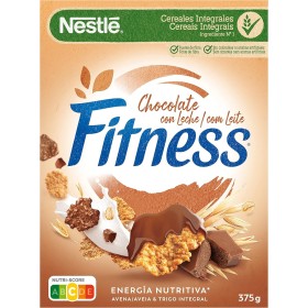 Cereales Nestlé Fitness Chocolate con Leche - 1 paquete de 375 g