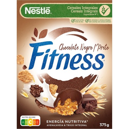 Cereales Nestlé Fitness Chocolate con Leche - 1 paquete de 375 g