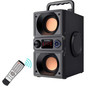 Altavoz Bluetooth Potente 40W (60W Pico) con Doble Subwoofer y Bajo Pesado, Altavoz Portátil Bluetooth 5.0 para Exterior,