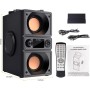 Altavoz Bluetooth Potente 40W (60W Pico) con Doble Subwoofer y Bajo Pesado, Altavoz Portátil Bluetooth 5.0 para Exterior,
