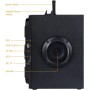 Altavoz Bluetooth Potente 40W (60W Pico) con Doble Subwoofer y Bajo Pesado, Altavoz Portátil Bluetooth 5.0 para Exterior,
