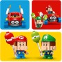 LEGO Super Mario: Mario Kart: Bebé Mario vs. Bebé Luigi Juguete de Construcción y 2 Figuras de Personajes de Videojuego